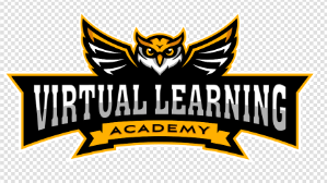 Academia de aprendizaje virtual, logotipo del distrito escolar de Whittier City