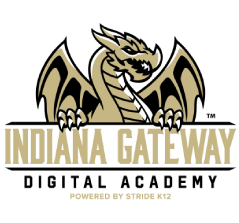 Logotipo de Indiana Gateway digital Academy