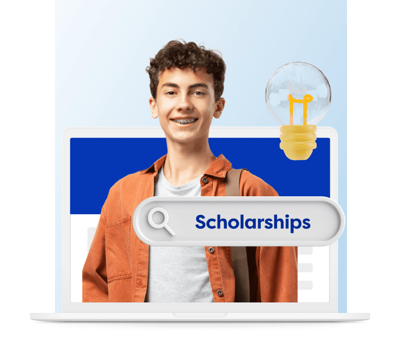 Scholarships available for students, providing financial support for education and academic pursuits.